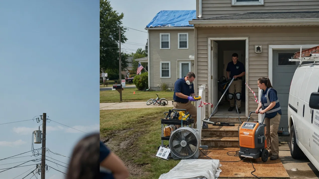 Water Damage Repair in Humbird, WI near me